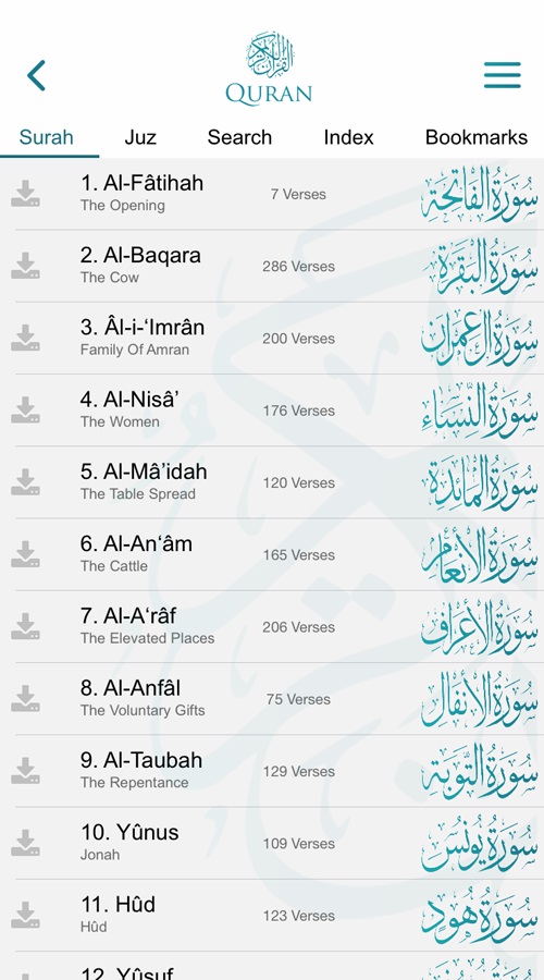The Holy Quran screenshot 2